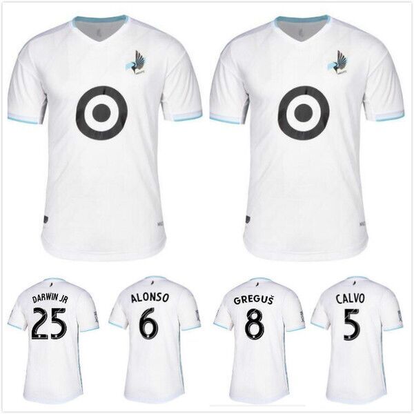 

new thai quality 2019 2020 mls minnesota united fc soccer jersey 19 20 alonso calvo darwin jr opara jersey football shirt size s-xxl, Black;yellow