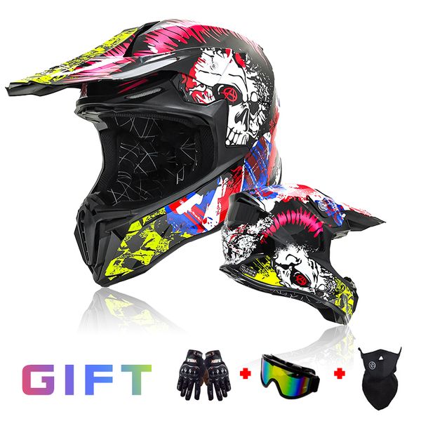 

professional racing motocross casque hors route casque moto capacete moto casco off-road cartoon men motorcycle helmet