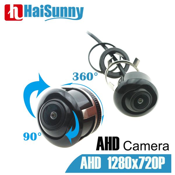 

ahd car rear front side view camera wide angle rotatable resolution 1280x720 reverse camera night vision full hd