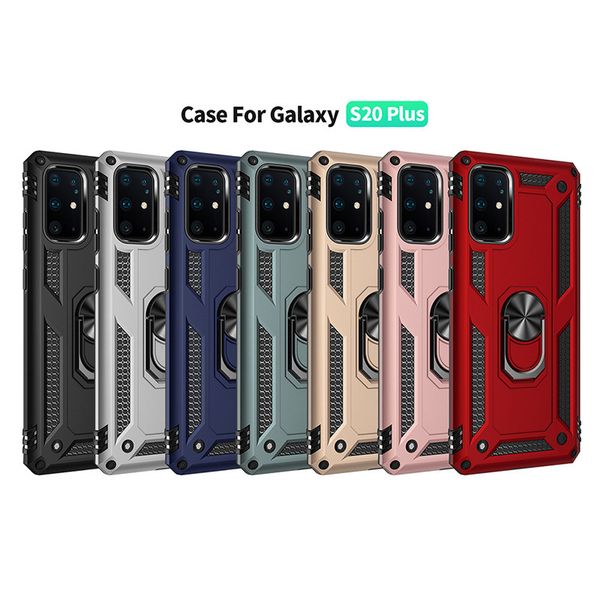 

for samsung galaxy s20 ultra case luxury armor 360 degree rotation car magnetic holder shockproof phone cover for iphone 11 pro max shell