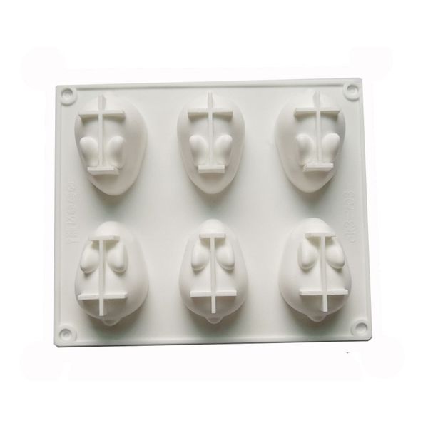 

1pc silicone 3d cake mold mousse dessert maker pastry decorating bakeware
