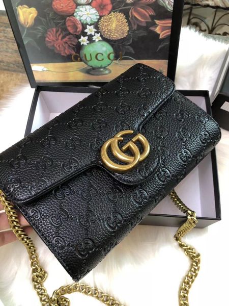 

сумка отступ горячий цветок небольшой квадратный пакет досуг дикая цепь сумка г-жа сумка 2019 новый европейский и американский 68