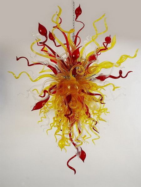 

светодиодный источник 100% люстра ручного выдувания стекла дейл chihuly муранского боросиликатного стекла цветные художественная люстра свет