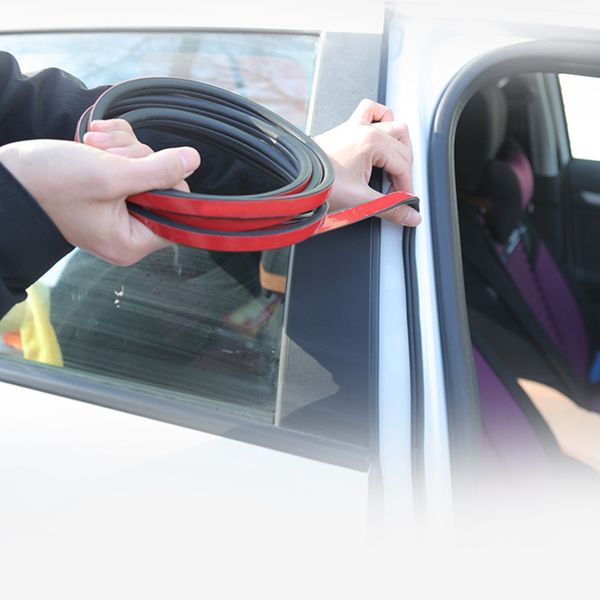 

4/5/10/16 meters b type car rubber seal sound insulation weatherstrip edge noise insulation car door sealing strip accessories