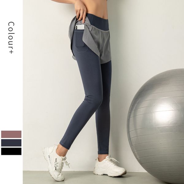 

gymsharkss nude хлопок поддельные два-piece йога штаны женщин высокой талии hip плотный ноги фитнес брюки бег stretch спортивные штаны, Black;white