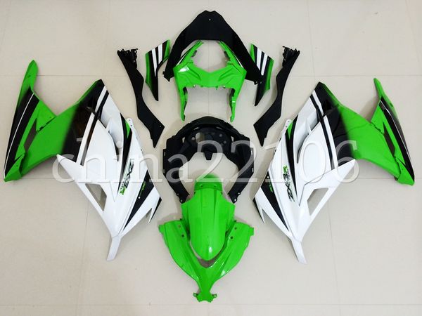 

injection mold new abs motorcycle full fairings kits fit for kawasaki ninja 300 ex300 300r 2013 2014 2015 2016 2017 set green