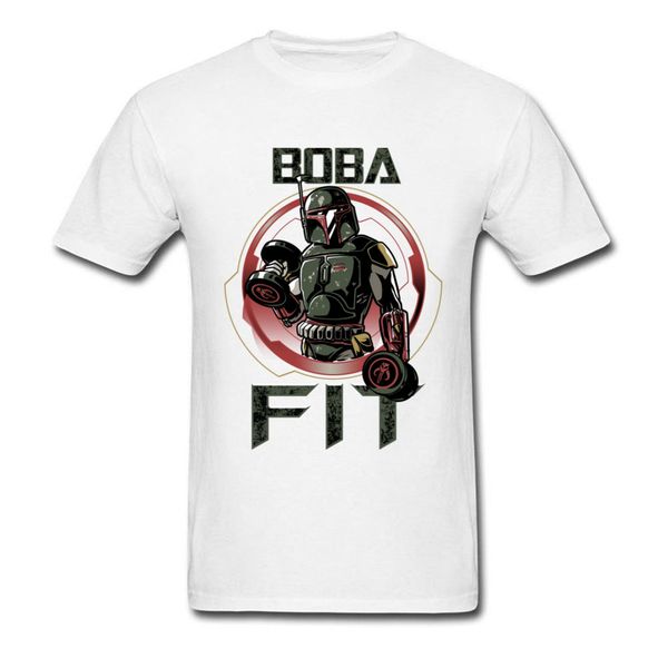 Boba Fit T Shirt Men Funny Workout T Shirt Brand New 80s Tops Tees Printed Male Cotton Clothes Retro Boba Fett Shirt R Shirt Political Tee Shirts