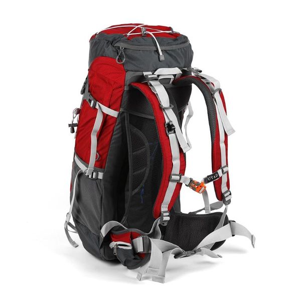 

outad 60+5l outdoor water resistant nylon sport backpack hiking bag camping travel pack mountaineer climbing sightseeing hike