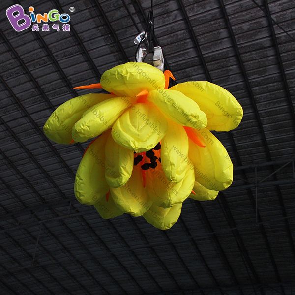Acheter Livraison Gratuite 15 Mètres De Fleur De Lotus Gonflable Gonflable Led Fleur Décoration De Fleur Gonflable Jouets Gonflables De 36968