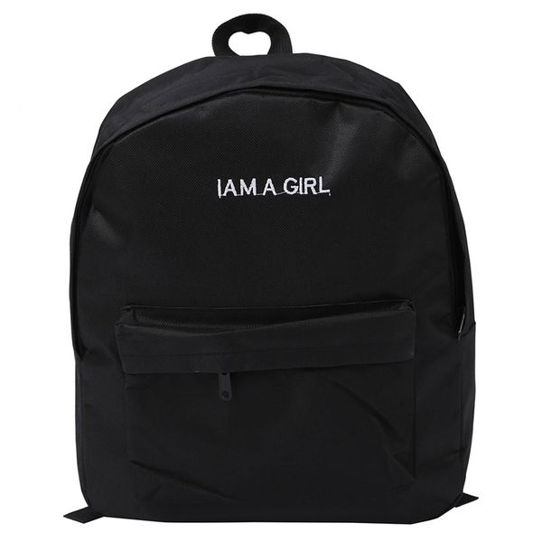 

girls women canvas school bag travel backpack satchel shoulder bag rucksack