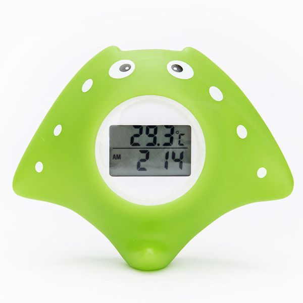 

water thermometer digital backlight alarm bath toy color-changed floating swimming pool tub infant