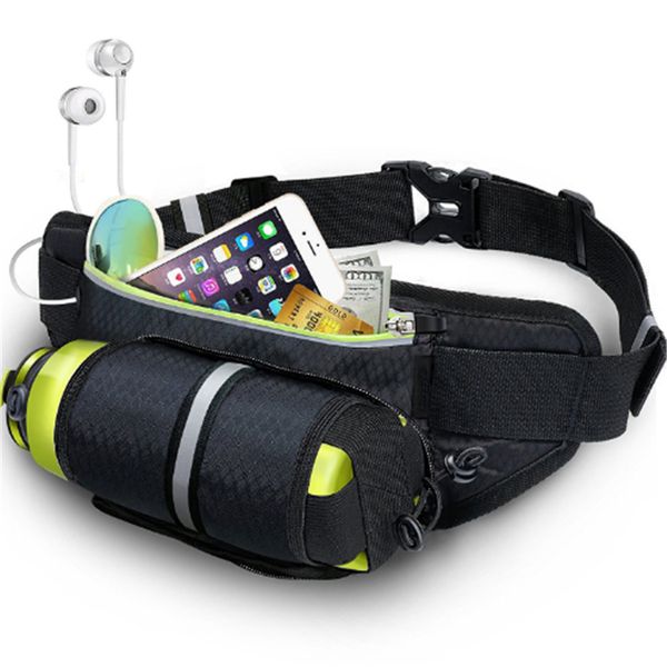

waist bags running fanny women pack pouch belt men purse mobile phone pocket case camping hiking sports water bottle
