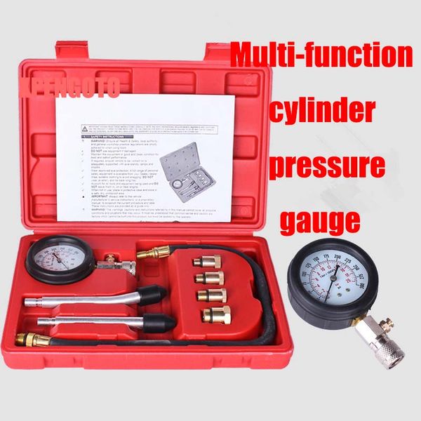 

auto pressure gauge motorcycle cylinder compression tester pressure gauge car repairing tool