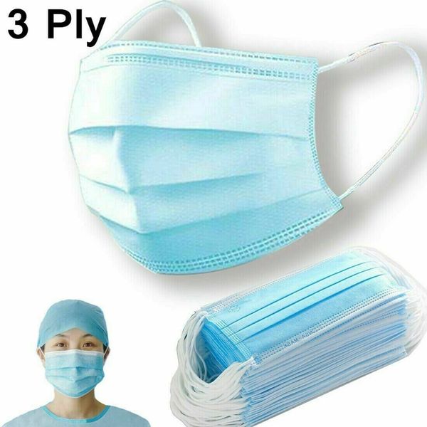 

fedex ready to ship disposable face mask anti dust personal protective mask 3-layer masks made of environmental friendly material n888