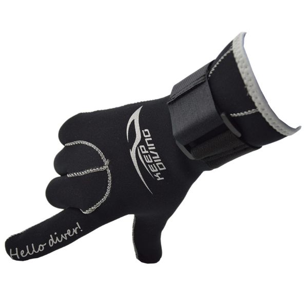 

3mm outdoor neoprene scuba dive gloves snorkeling equipment anti scratch keep warm wetsuit material winter swim spearfishing beach accessori