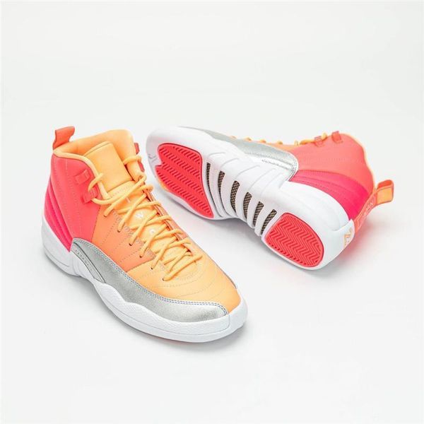 

2019 выпуск воздуха 12 gs горячий пунш xii wmns женщин баскетбол обувь racer pink 12s 510815-601 real carbon fiber аутентичные кроссовки раз
