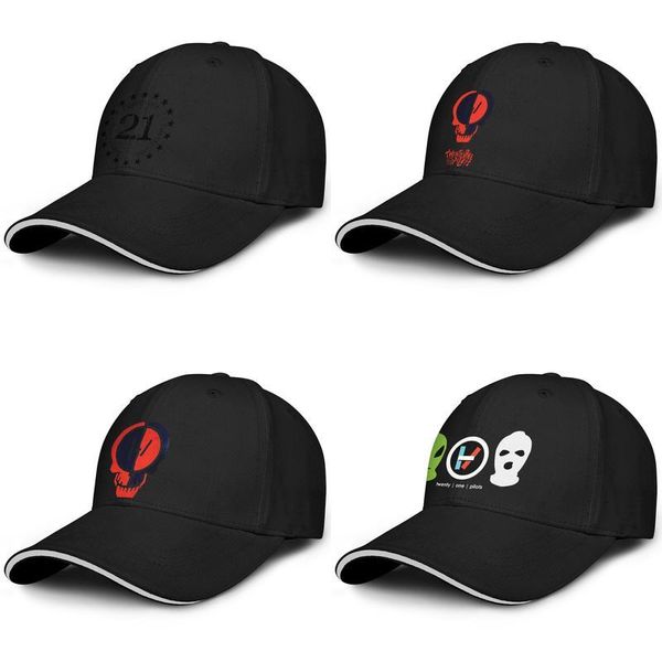 

tyler-stylish-joseph-printed-twenty one pilots fashion baseball sandwich hat custom original truck driver cap heathens age with, Blue;gray