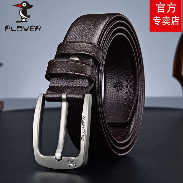 

authentic] belt men's leisure korean version needle buckle belt youth business men's belts, Black;brown