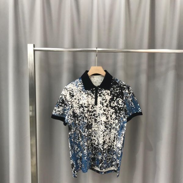 

2020ss spring and summer new high grade cotton printing short sleeve round neck panel t-shirt size: m--xl-xxl-xxxl color: black white qq18