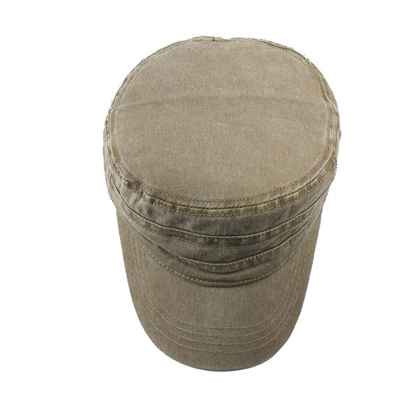 

flb] 2019 classic vintage flat mens washed caps and hat adjustable fitted thicker cap winter warm military hats for menf314, Blue;gray