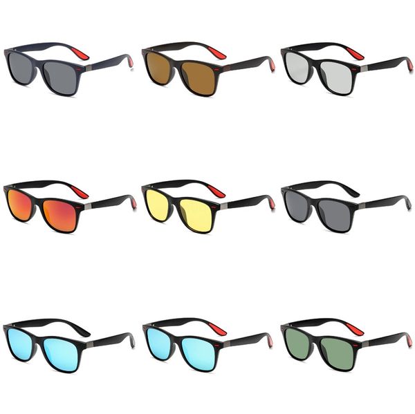 

veithdia aluminum magnesium hd polarized sunglasses men coating mirror sun glasses driving male eyewear glass square oculos 6560 d1810130 #9, White;black