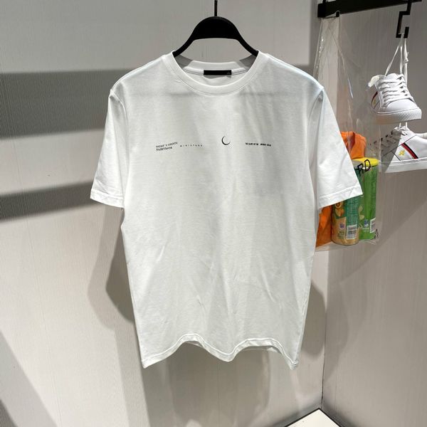 

2020 new designer men's summer t-shirt large size o-neck short-sleeved fashion print white short-sleeved bottoming shirt street tide br, White;black