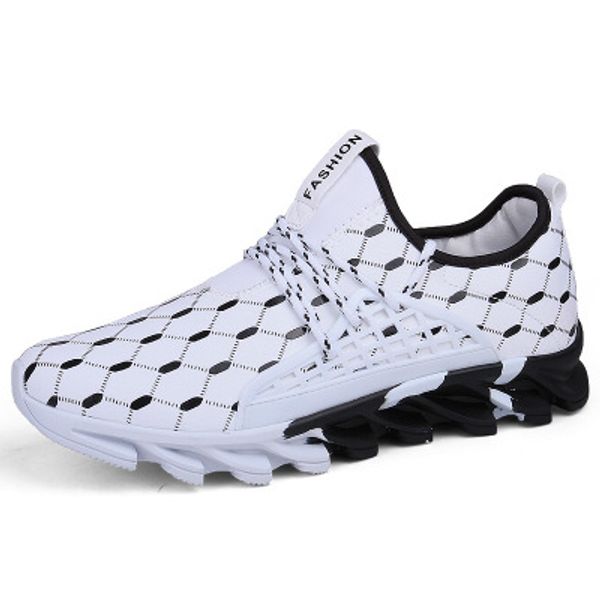 

2019 summer men casual trainers shoes comfortable men shoes sports running outdoor men's breathable sneakers big size 47, Black