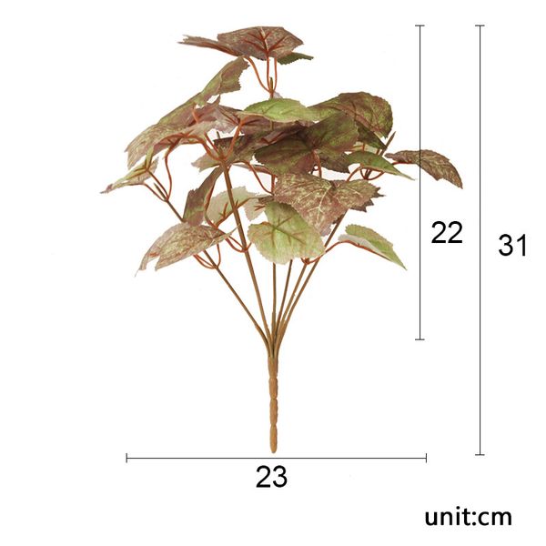 

поддельный искусственное листьев растений листва травы крытый / открытый office для дома декор сада