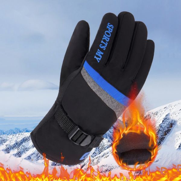 

winter ski gloves fleece snowboard snowmobile motorcycle riding winter windproof waterproof snow gloves