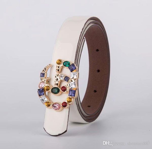 

2020 new style womens design belts plaid leather man designer belts aolly smooth buckle belts for men fast ship ai29, Black;brown