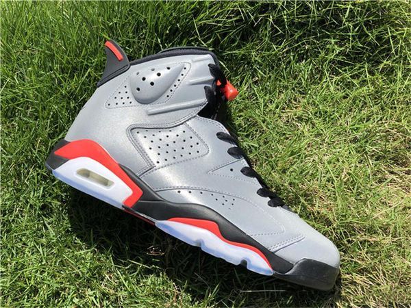 

est 2019 6 jsp reflective silver black infrared bugs bunny mens basketball shoes ci4072-001 outdoor shoes sneakers with box