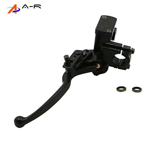 

left brake master cylinder lever peace eagle cool sports loncin taotao sunl atv chinese 50 70 90 110 125 150 cc kazuma roketa