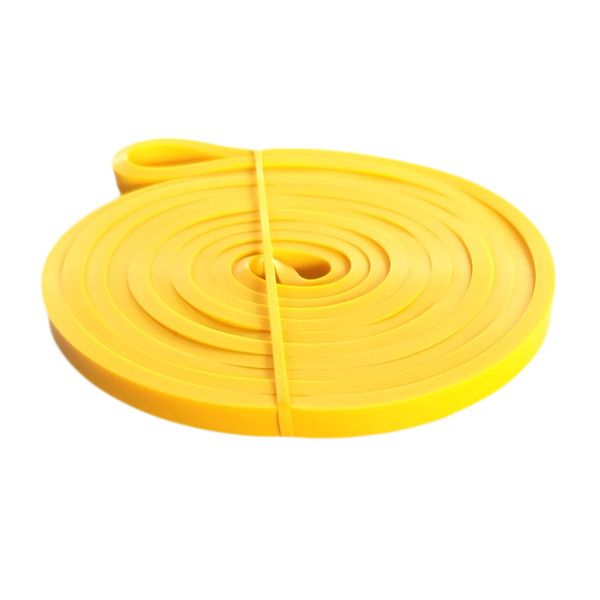 

yellow red power training resistance bands expander belt fitness strength latex pull strap portable elastic sport equipment