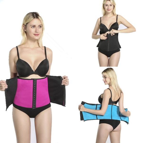 

Bodysuit Womens Abdomen Belt Waist Trainer Tummy Slimmer Shapewear Training Corsets Cincher Body Shaper Bustier free Shipping
