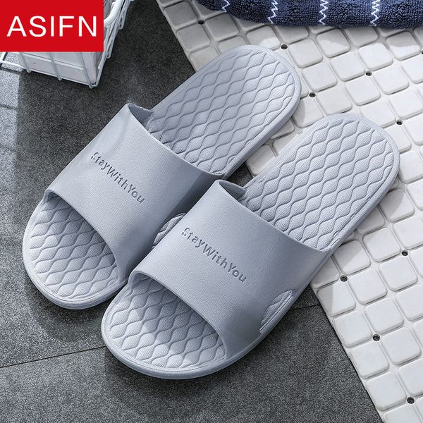 

slippers asifn men's bathroom non slip el indoor summer bathing zapatos de hombre slides male flip flops platform shoes, Black
