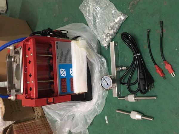 

petrol fuel injectors cleaning testing machine for automotives and motorcycles 4 cylinders