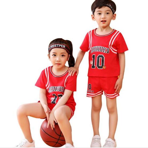

cospot мальчики девочки баскетбольные костюмы детские шорты спортивная одежда комплект дети хлопок спортивный костюм baby boy одежда 2020 но, White