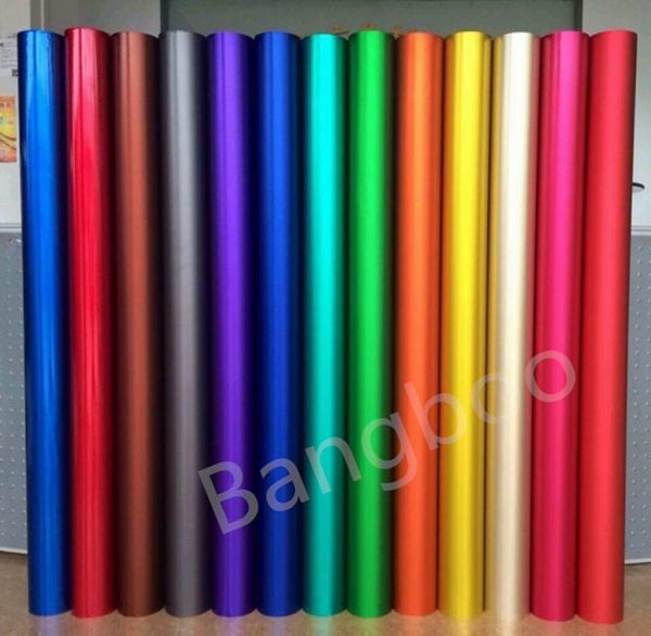 

Pvc car body decoration vinyl dark gray color matte atin chrome car wrapping vinyl roll