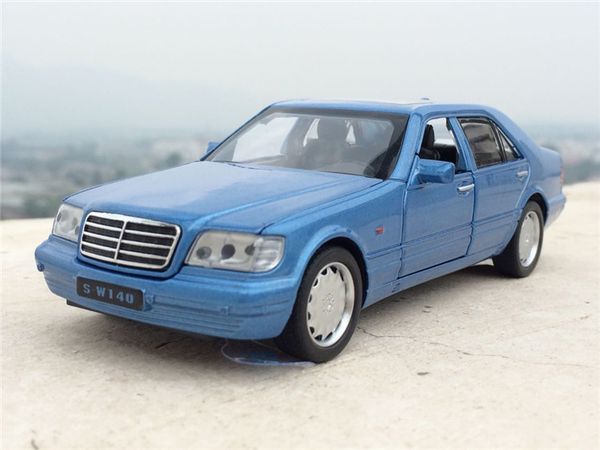 

высокая моделирования 1:32 масштаб 1993 классический w140 сплав diecast модели автомобилей отойдите назад свет звук игрушки коллекция беспла