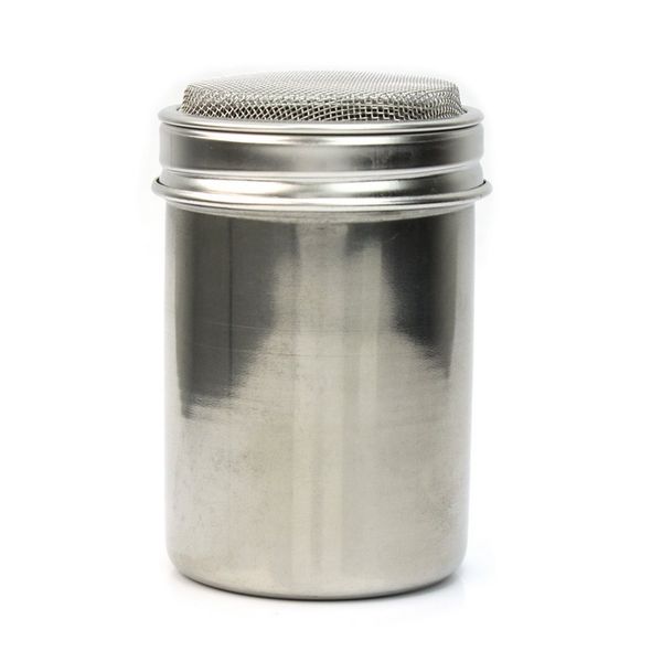 

silver stainless steel mesh tube type dusters dusting salt shaker spice jar