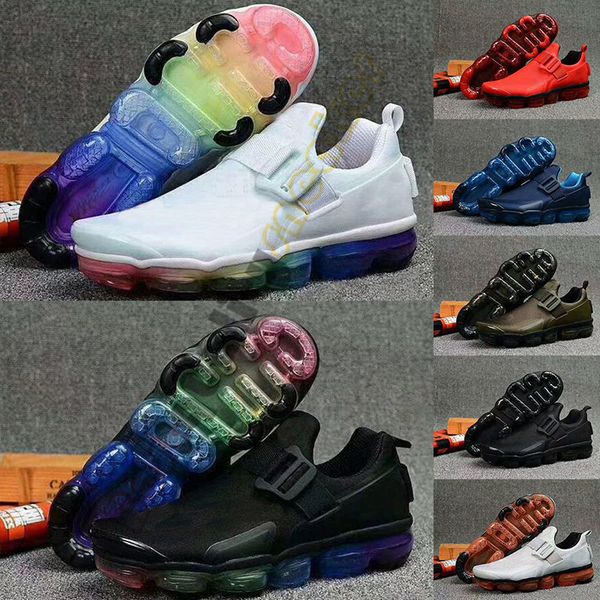 

2019 utility black white cushion rainbow bottoms mens designer running shoes navy gym red trainers man casual sports sneakers us 7-12, White;red