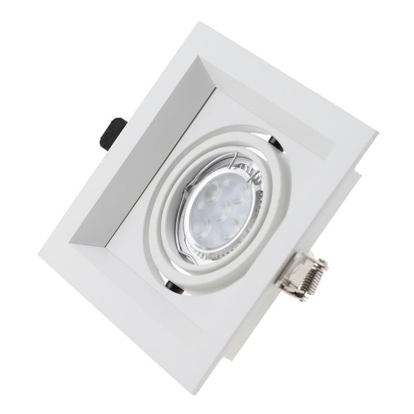 

white or black aluminum round fitting silver gimbal fixture mounting bracket for mr16 gu10 spotlight brushed nickel finish mm