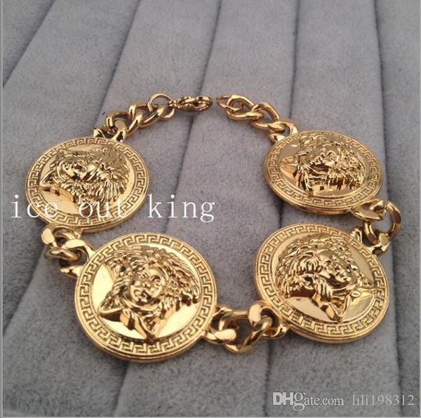 

famous brand men's and women's bracelets are made of stainless steel ice, luxury designers for men and women