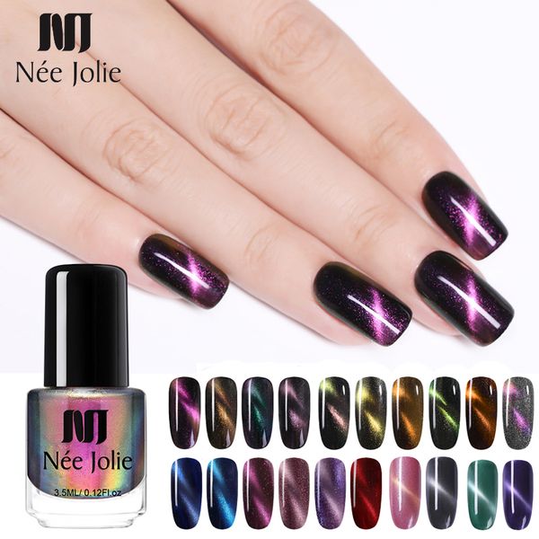 

магнинй лак дл коаи глаз 3.5 мл гологѬаиекий амелеон cat eyes nail art лак дл н