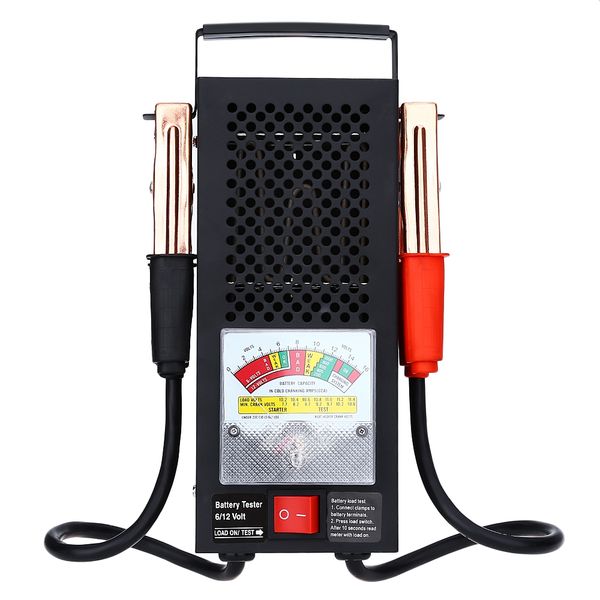 

t16594 vehicular electromobile 6v 12v battery tester equipment voltage tool