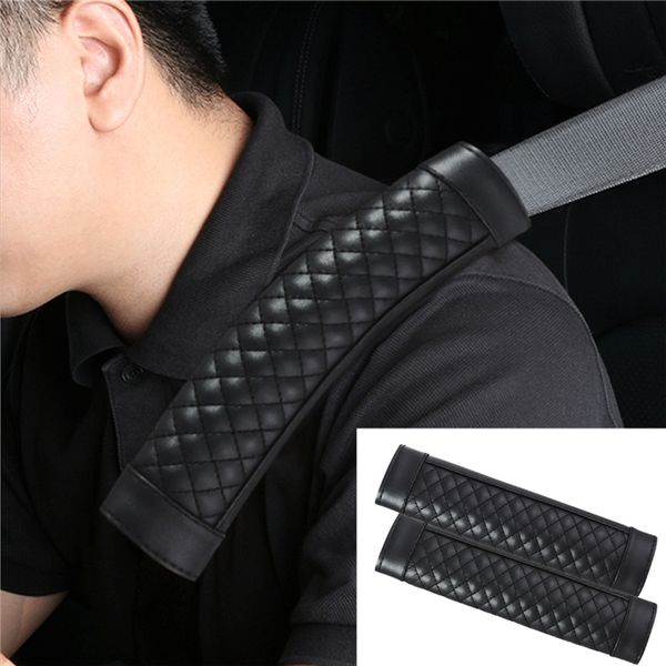 

2pcs car safety seat belt comfortable cotton shoulder pads cover cushion harness