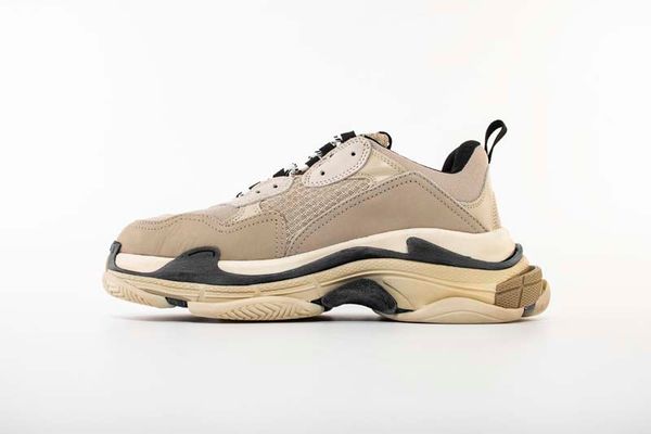 

new 2019 paris 17fw triple-s sneakers men women running shoes casual luxury dad designer shoes tennis sports shoes