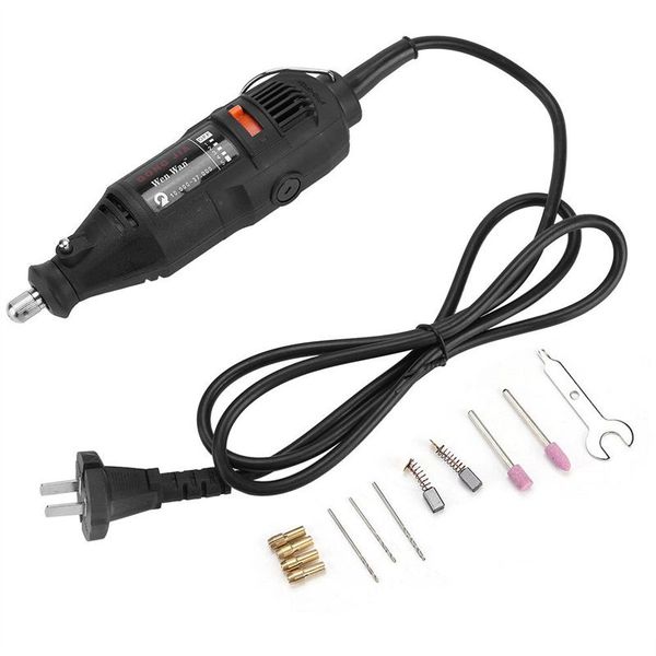 

easy-180w 220v small electric grinder 5 positions variable speed grinding tool eu plug