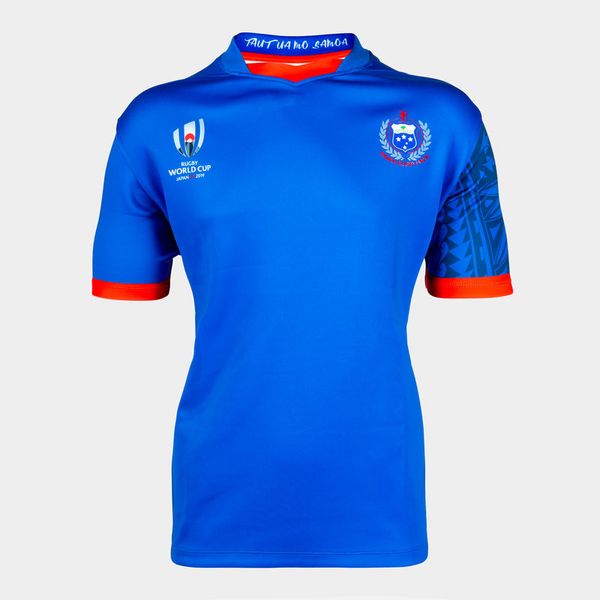 

2019 japan samoa rugby jersey size s-5xl ing, Black;gray