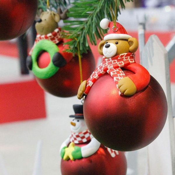

arrivals christmas tree ornament decor transparent plastic balls xmas hanging tree craft